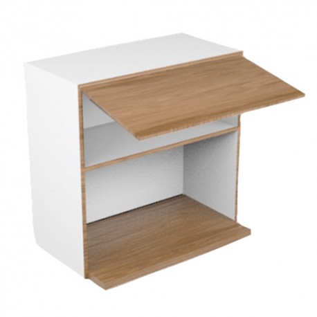"MODULO PARA COCINA ALTA ALACENA UNA PUERTA CON JALADERA, UNA REPISA, Y ESPACIO PARA MICROONDAS, 63 X 70 X 30, LINEA ESTANDAR"