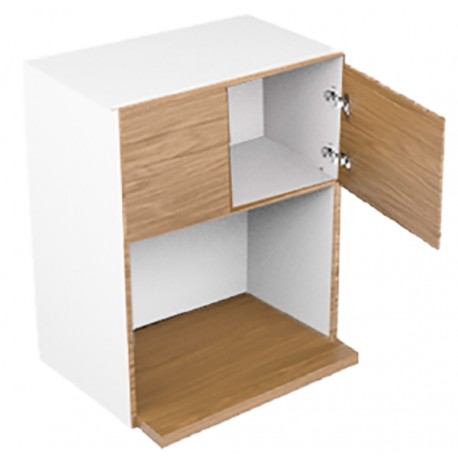 "MODULO PARA COCINA ALTA ALACENA DOBLE PUERTA CON JALADERA, UNA REPISA, Y ESPACIO PARA MICROONDAS, 63 X 70 X 30, LINEA ESTANDAR