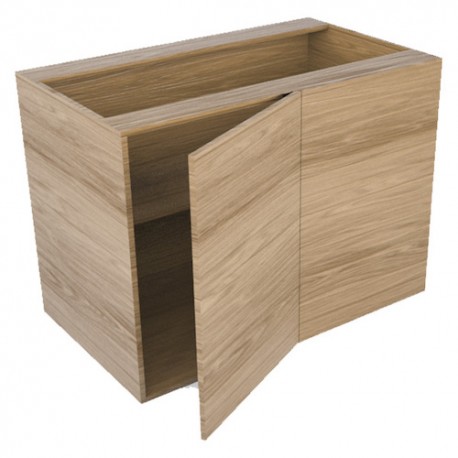 "MODULO PARA COCINA ESQUINERO UNA PUERTA CON SISTEMA PUSH, UNA REPISA 120 X 74 X 58 LINEA PLUS"